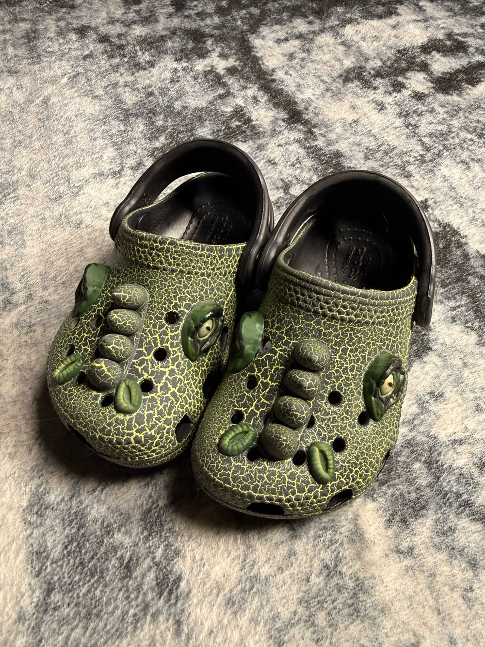 CROCS Glow in the Dark Crocodile Clogs